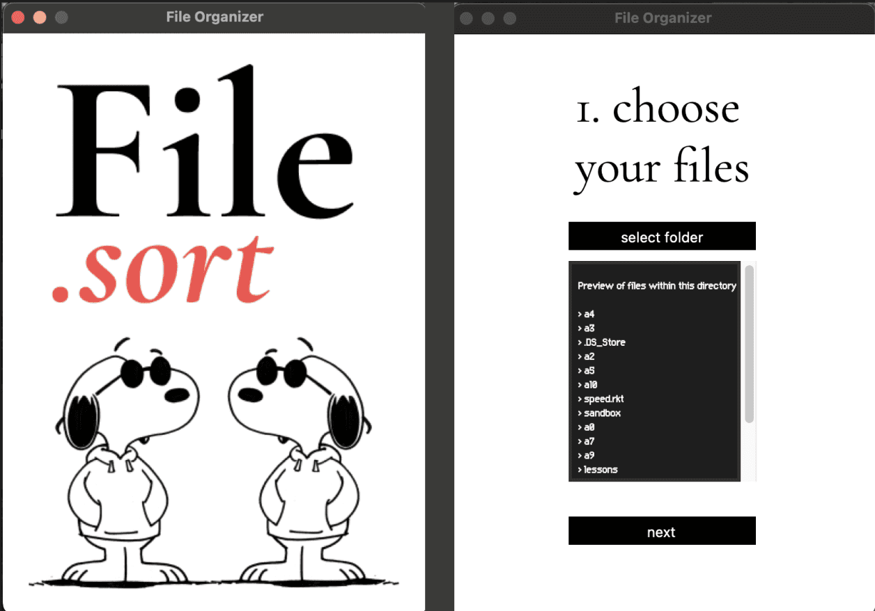 A smart & efficient way to organize your files into folders